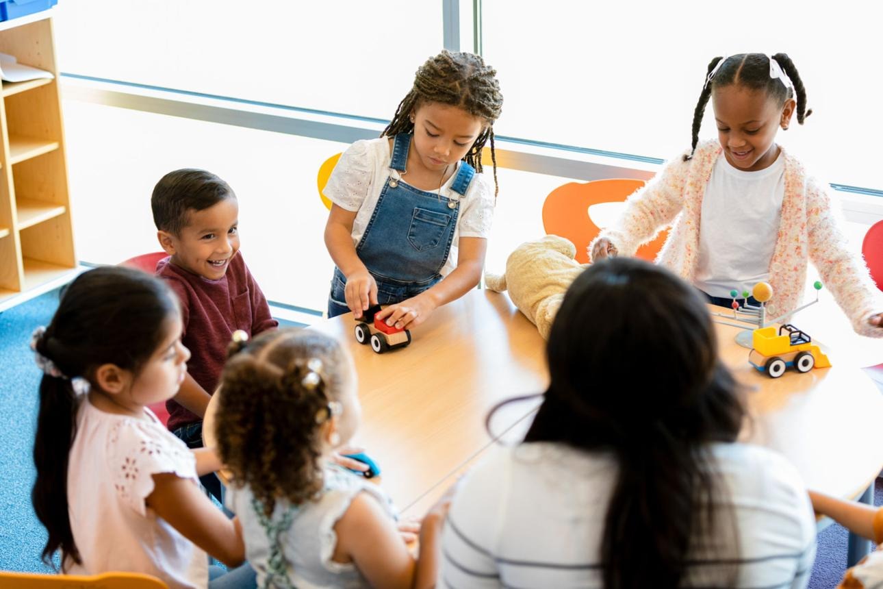 Day care classroom at SRS