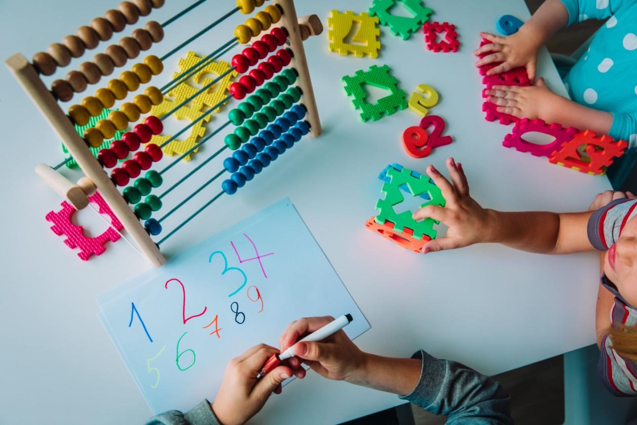 Classroom abacus training